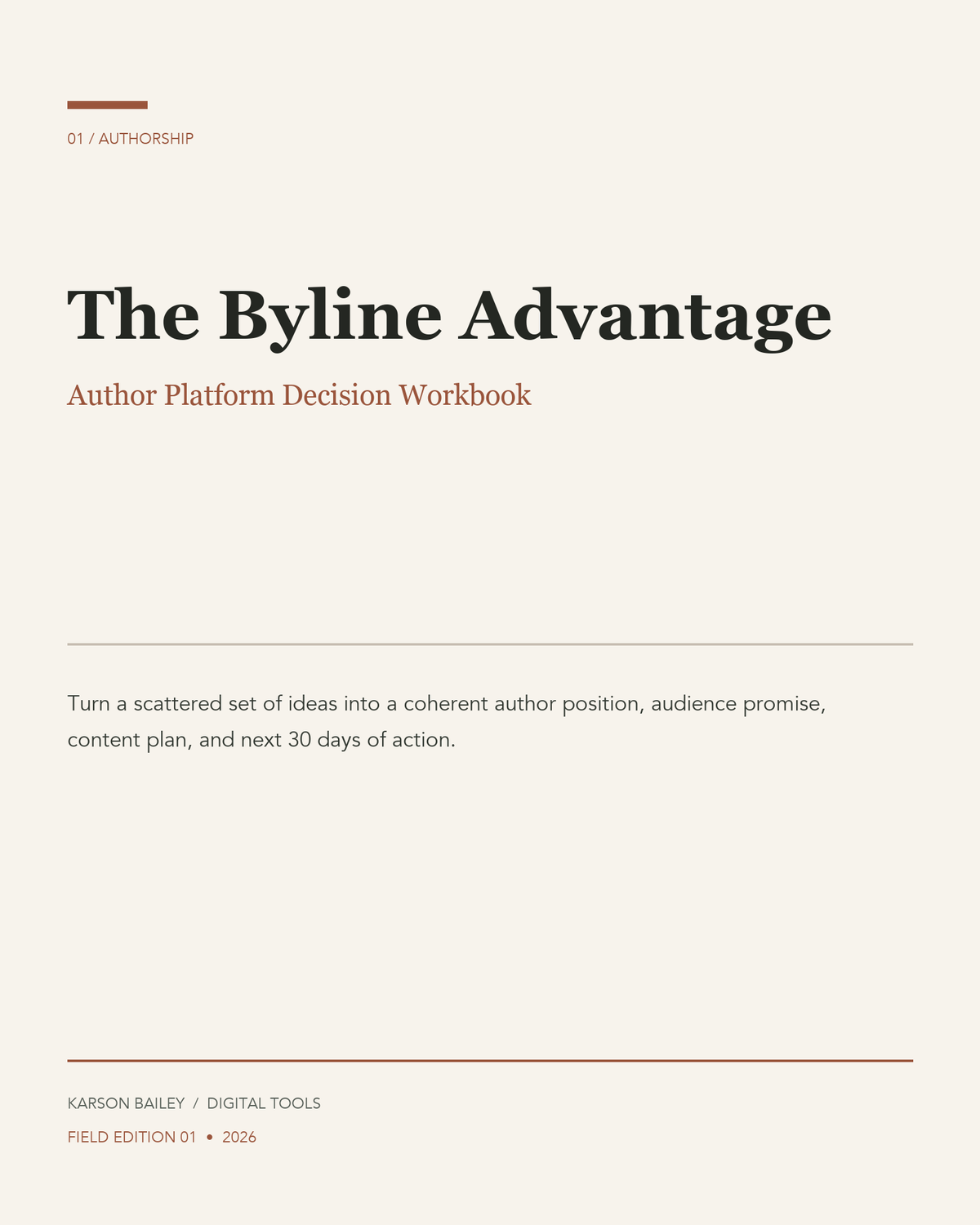 The Byline Advantage